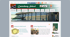 Desktop Screenshot of canterburyschool.com