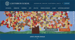 Desktop Screenshot of canterburyschool.org